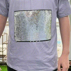 26+ Colors Custom Photo DIY Sequin Cloth Unisex T-shirt Men's Hawaiian Shirt Unique Custom Funny Gift