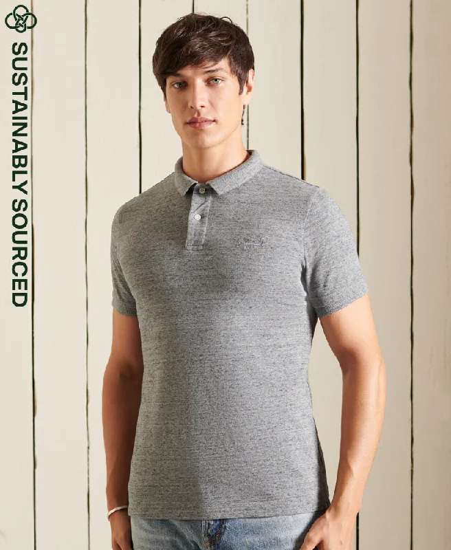 Classic Pique Polo | Flint Steel Grit