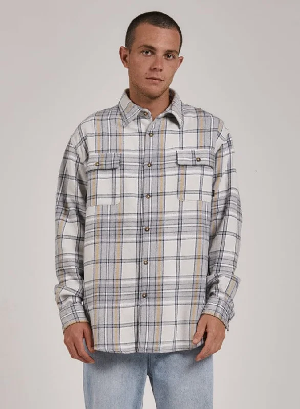 Coat Of Thrills Twill Flannel Shirt - Stargazer