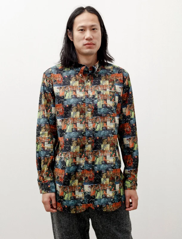 19 Century BD Shirt Multi Patchwork Print