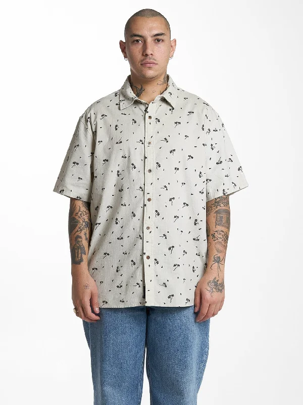 Hell Raised Short Sleeve Shirt - Oatmeal