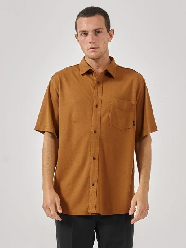 Hemp Thrills Oversized Short Sleeve Jersey Shirt - Lion