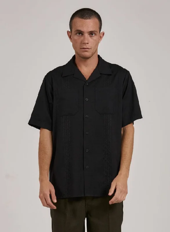 High Standards Bowling Shirt - Black