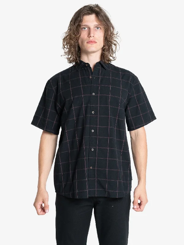 Higher Magic Short Sleeve Shirt - Black