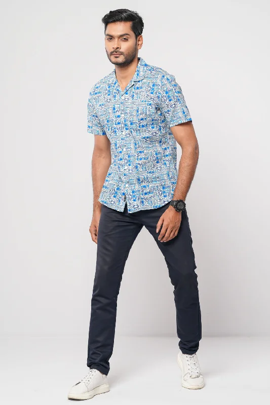 Casual Digital Printed Shirt