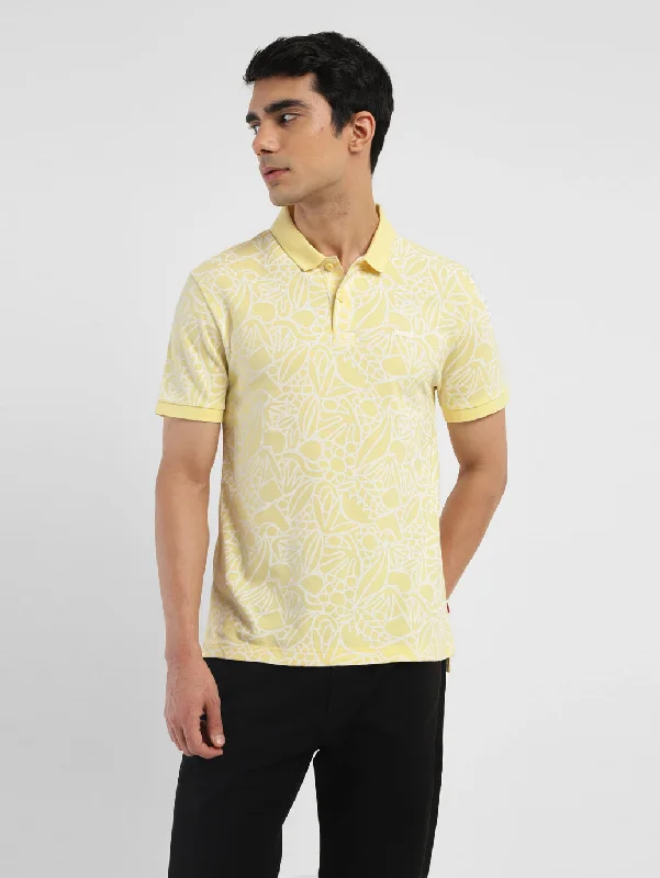 Men's Printed Polo T-shirt