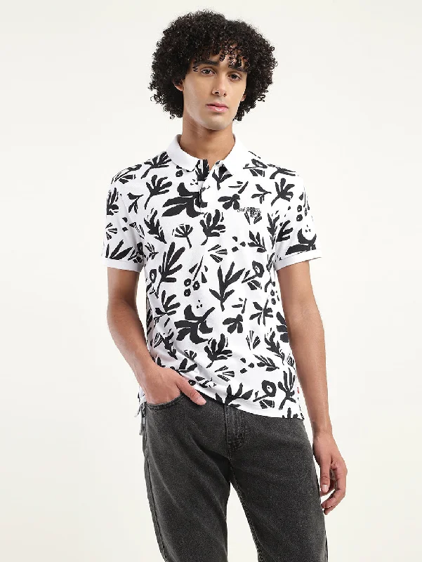 Men's Printed Polo T-Shirt