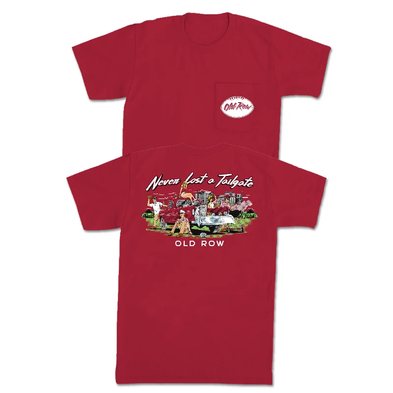 Never Lost A Tailgate Fayetteville Pocket Tee