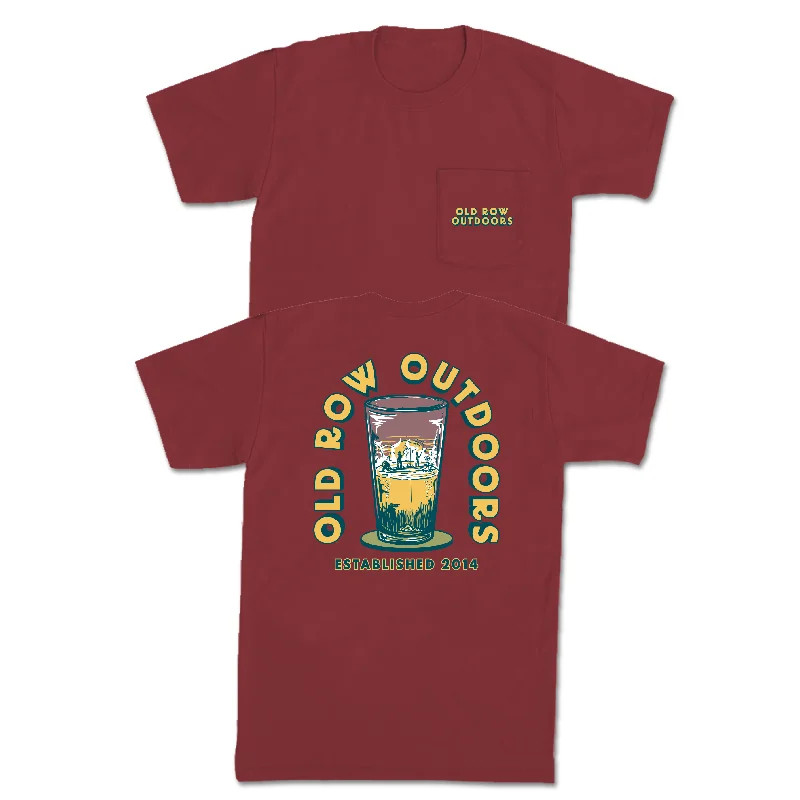 Old Row Outdoors Pint Fishing Pocket Tee