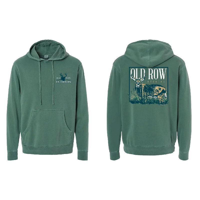 Old Row Outdoors Trophy Buck Pigment Dyed Premium Hoodie