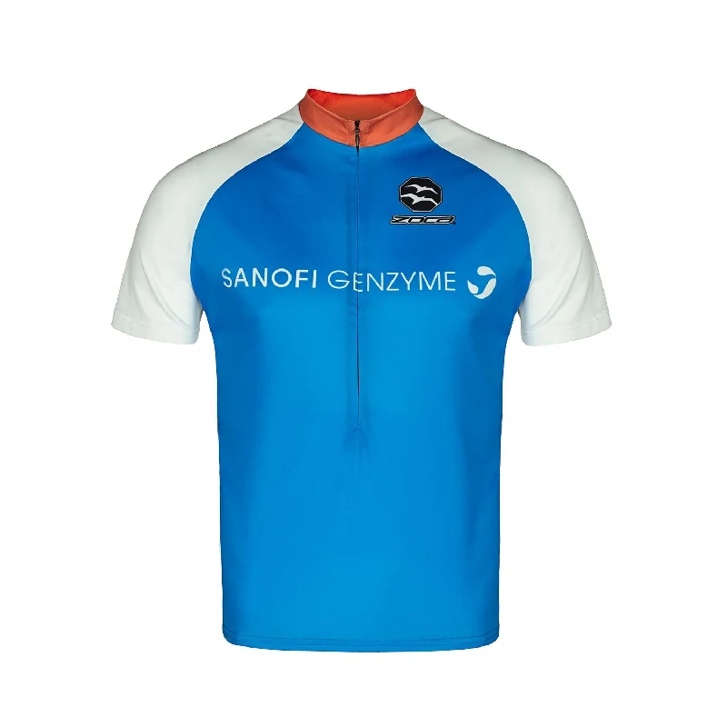 PO140 - Custom Sublimated 1/2 Zip Cycling Jersey