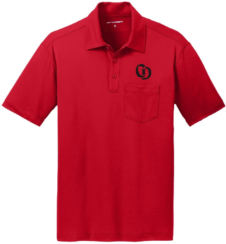 Port Authority Silk Touch Performance Pocket Polo