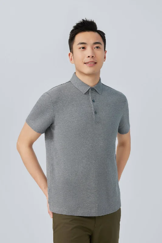 Regal Pique Polo | Dark Grey EBCG30