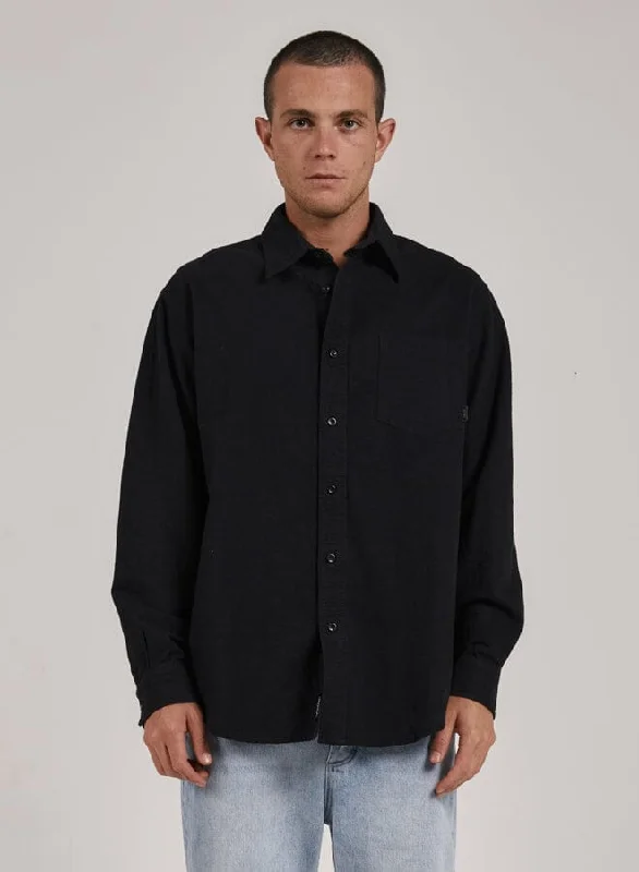 Superior Long Sleeve Shirt - Indigo Black