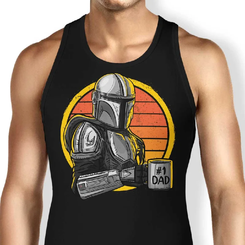 Galaxy's Best Dad - Tank Top