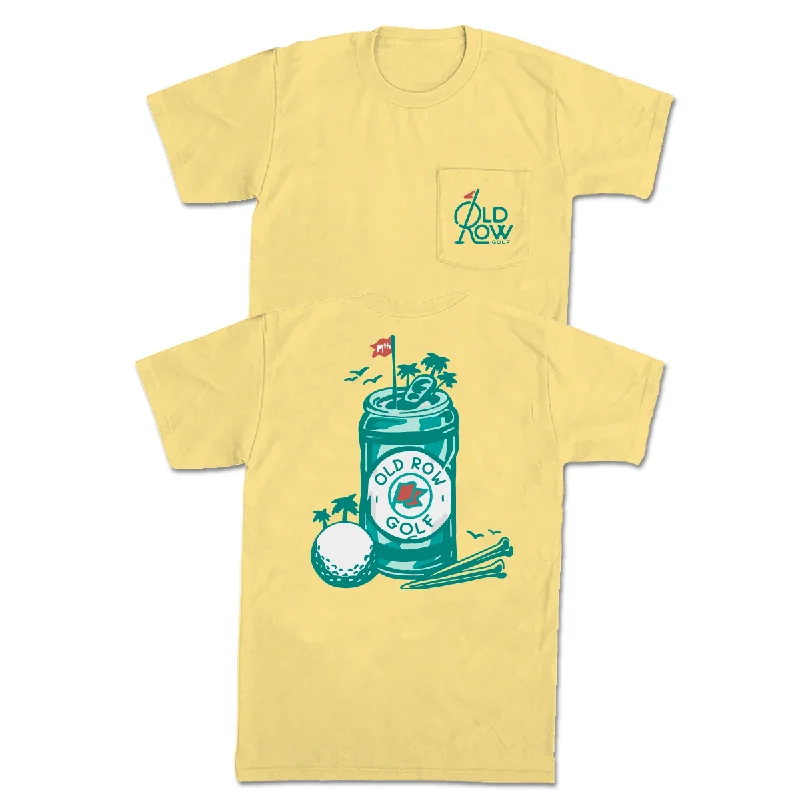 The 19th Hole Beer Can Pocket Tee