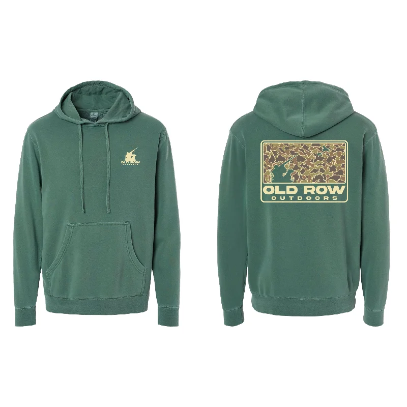 The Duck Dog 80s Camo Pigment Dyed Premium Hoodie