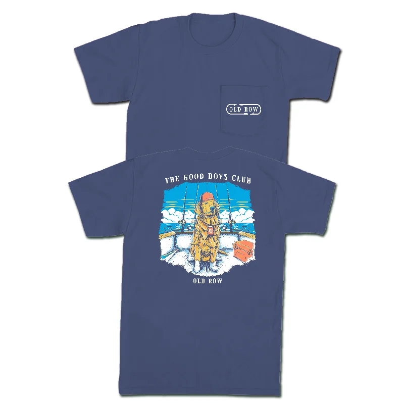 The Good Boys Club Deep Sea Pocket Tee