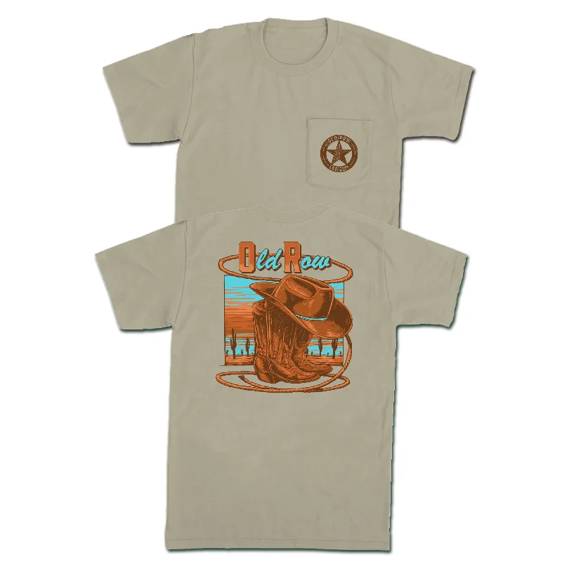 The Western Cowboy Pocket Tee