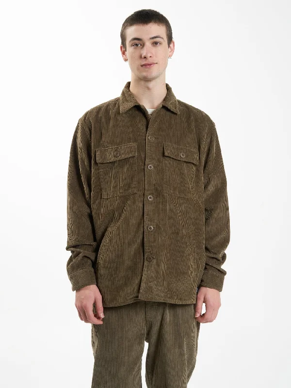 Thrills Labour Overshirt - Desert