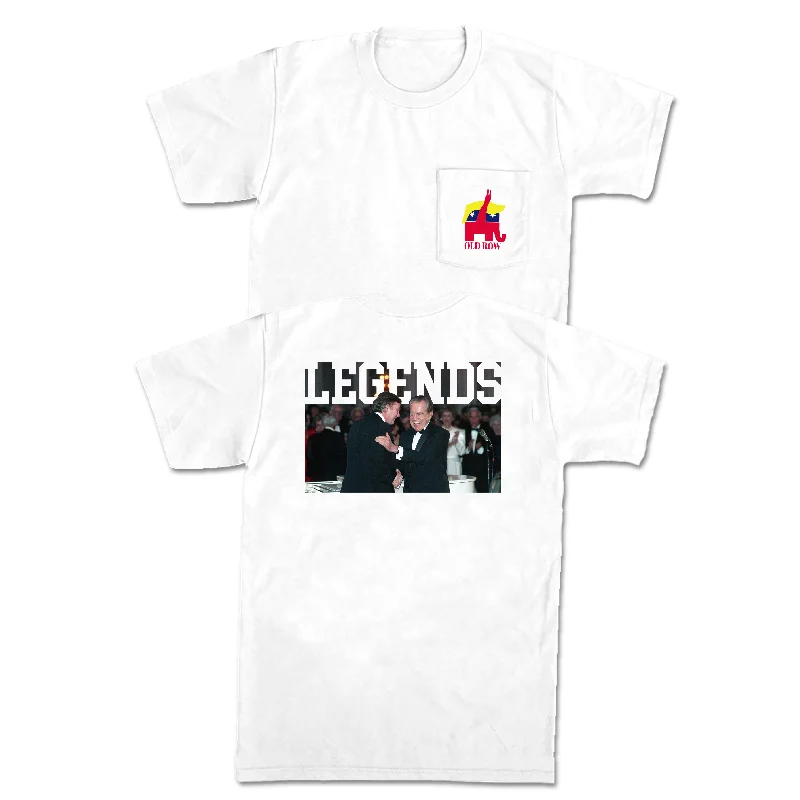 Trump Nixon Legends Pocket Tee