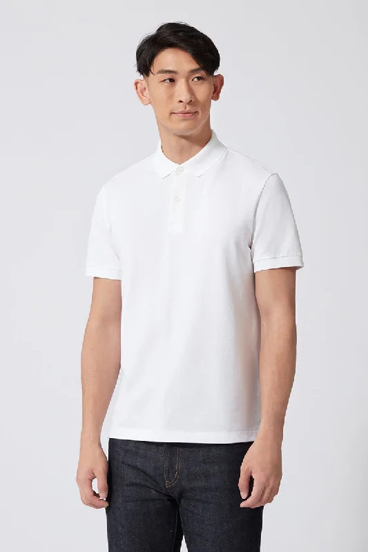 VISDRY™ Pique Polo | White WH001Z