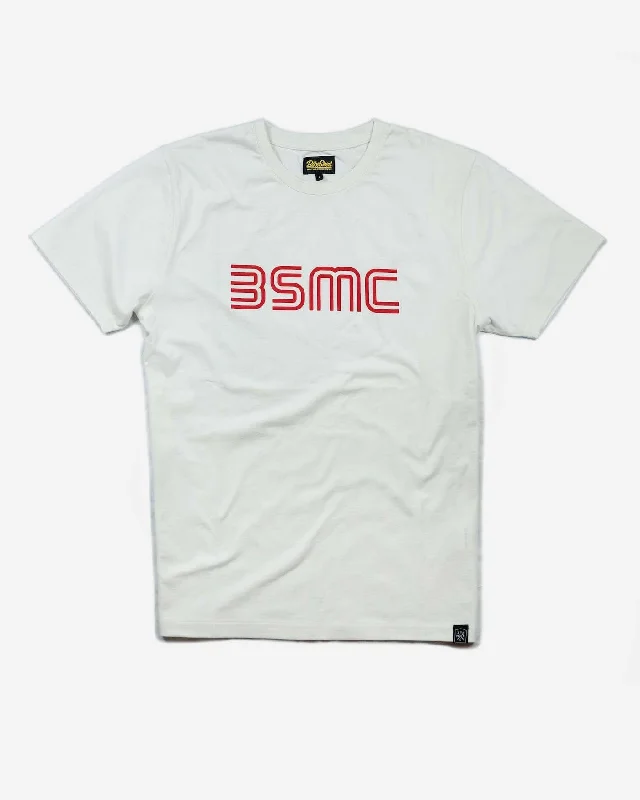 BSMC '77 T Shirt - White/Red