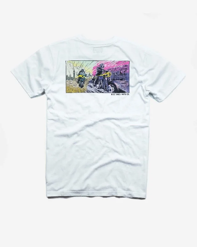 BSMC Mural T Shirt - White