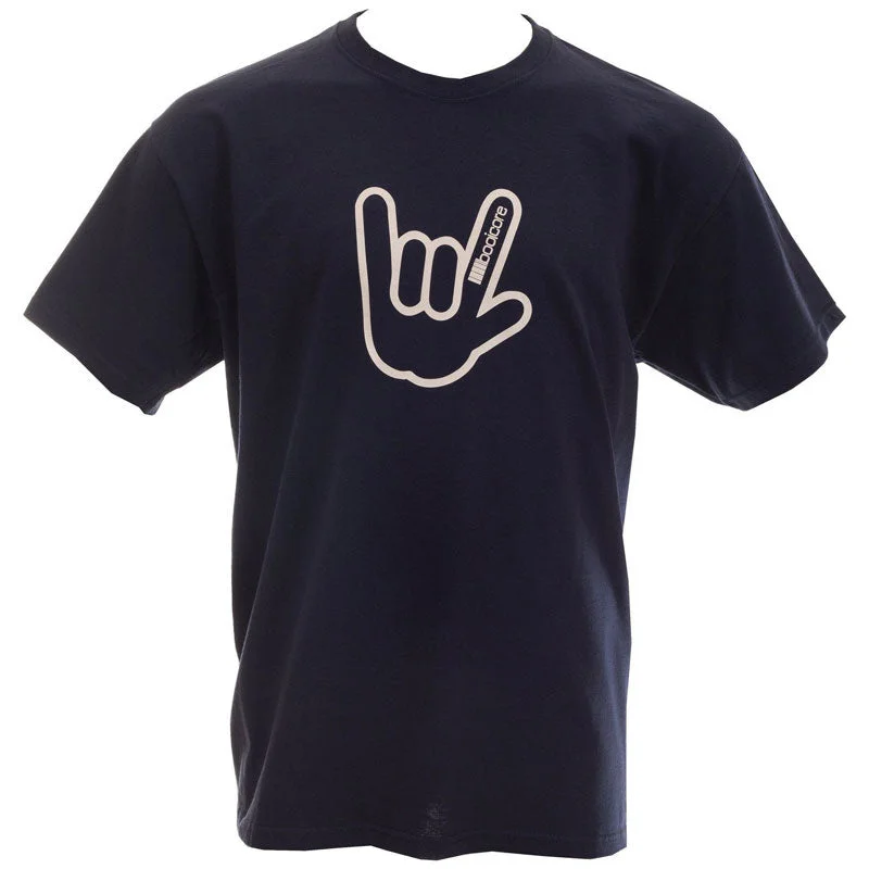 Navy booicore Classic Horn Hand Tee