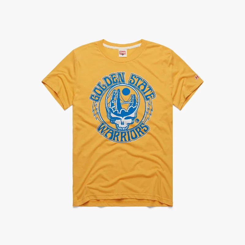 NBA x Grateful Dead x Warriors Skull