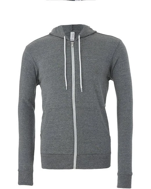 BELLA + CANVAS - Unisex Sponge Fleece Full-Zip Hoodie - 3739