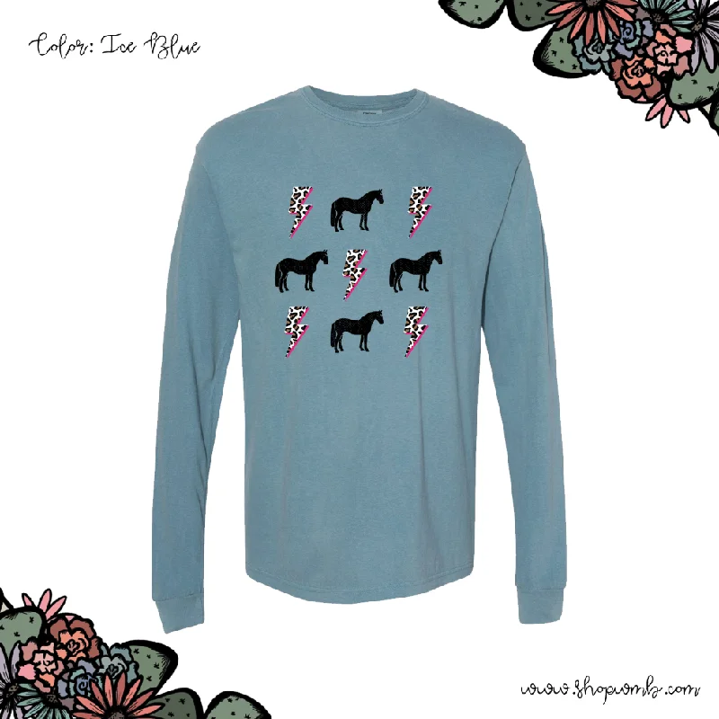 Bolt Horse LONG SLEEVE T-Shirt (S-3XL) - Multiple Colors!