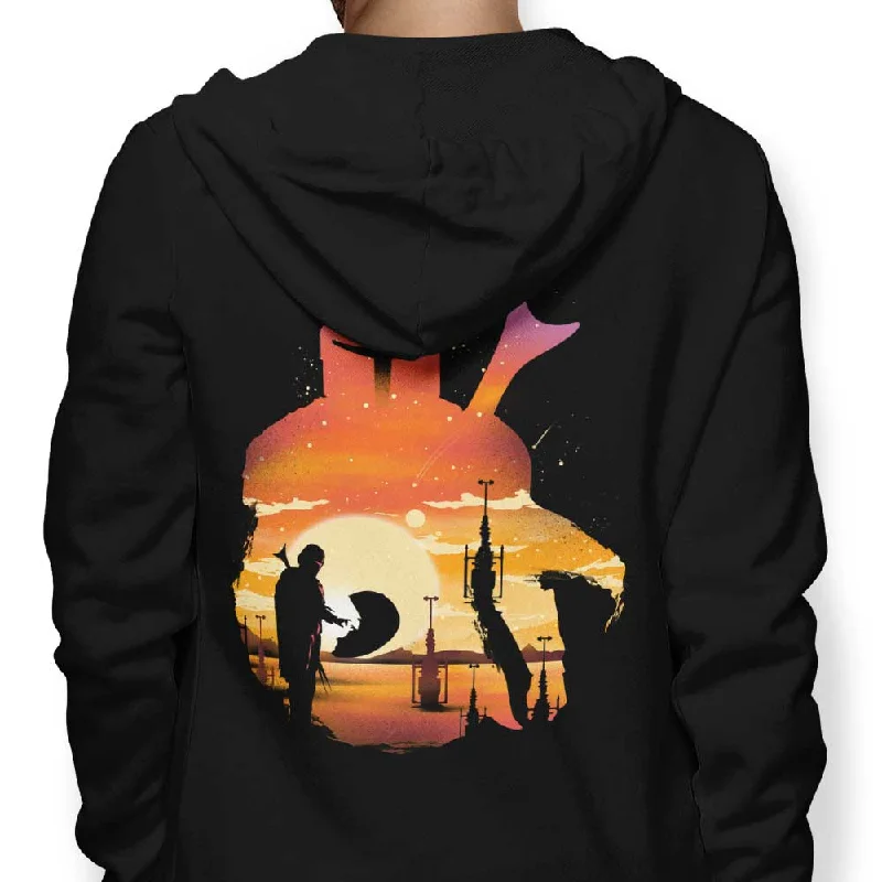 Mando Sunset - Hoodie