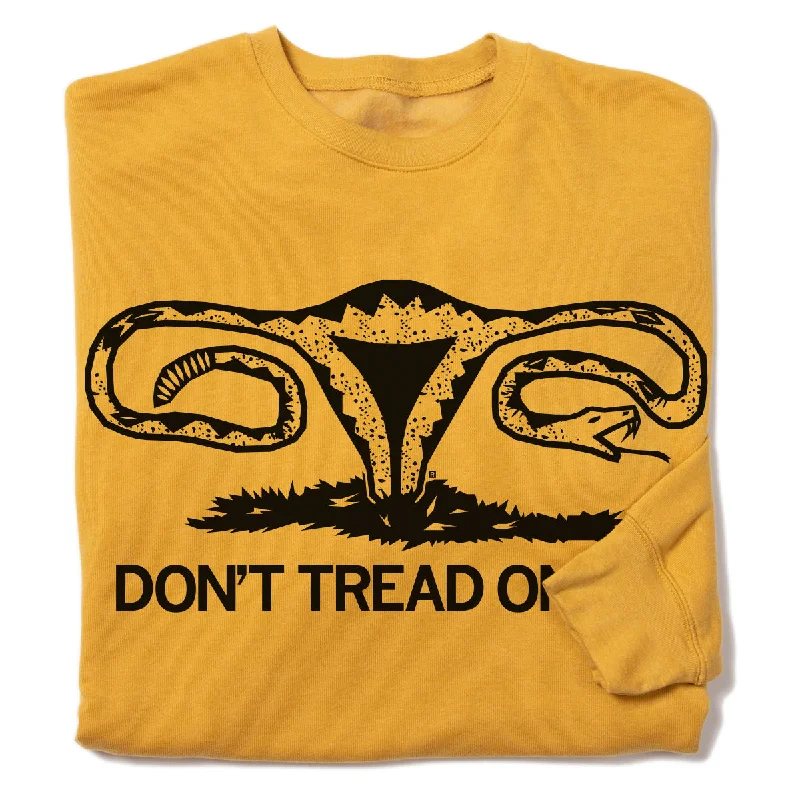 Don't Tread On Me Uterus Crew Sweatshirt