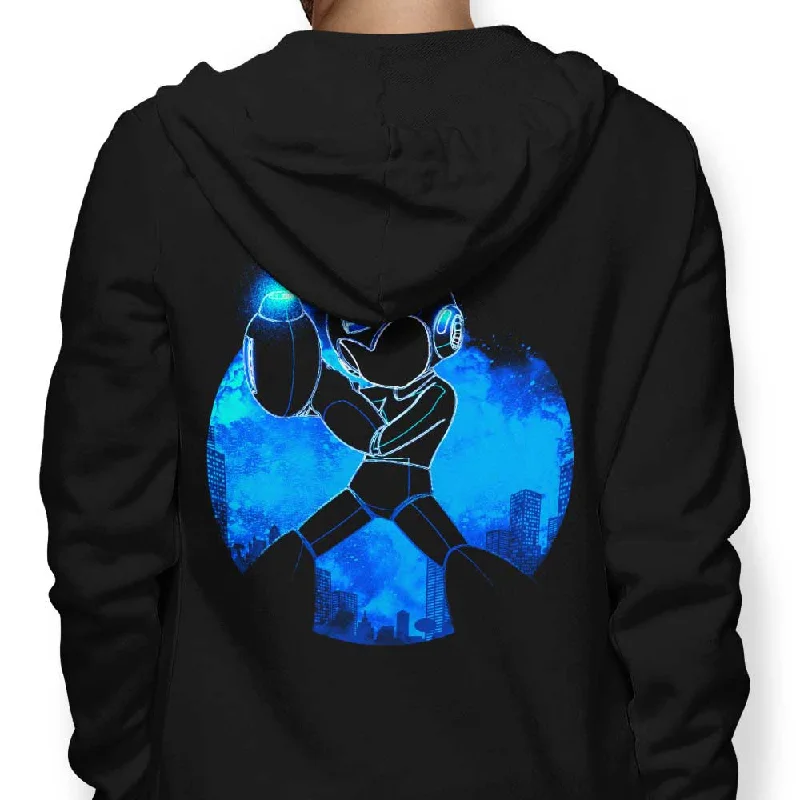 Blue Bomber Orb - Hoodie