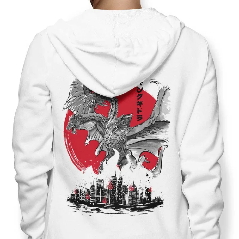 King of Terror Rising Sumi-e - Hoodie