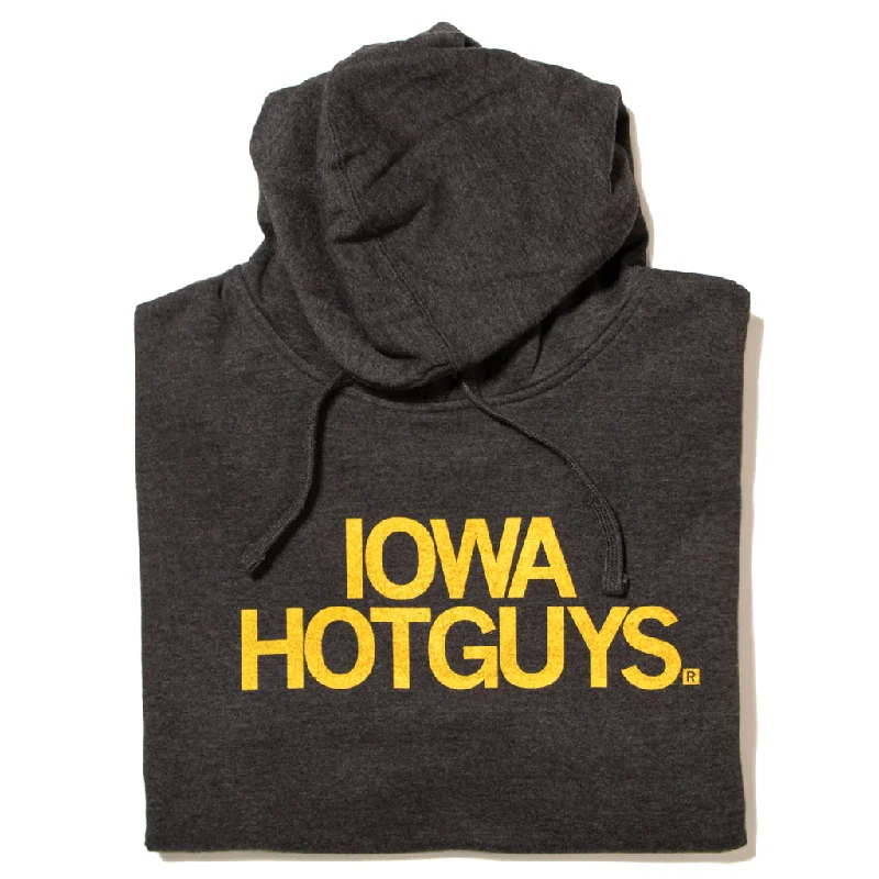 Iowa Hotguys Text Pullover Hoodie