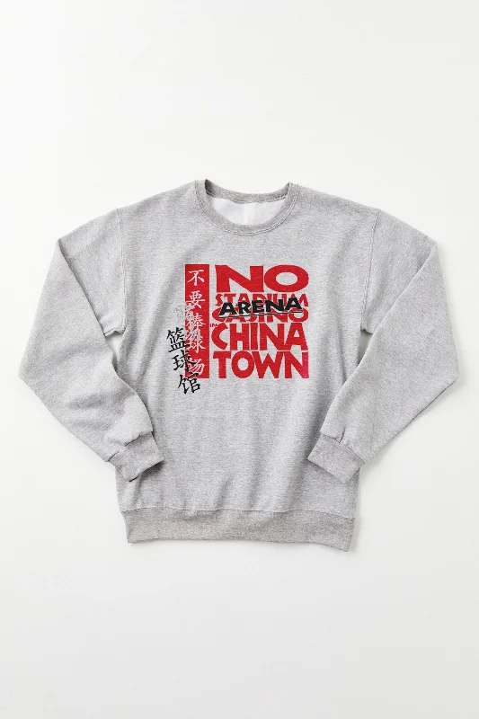 No Arena in Chinatown Crewneck