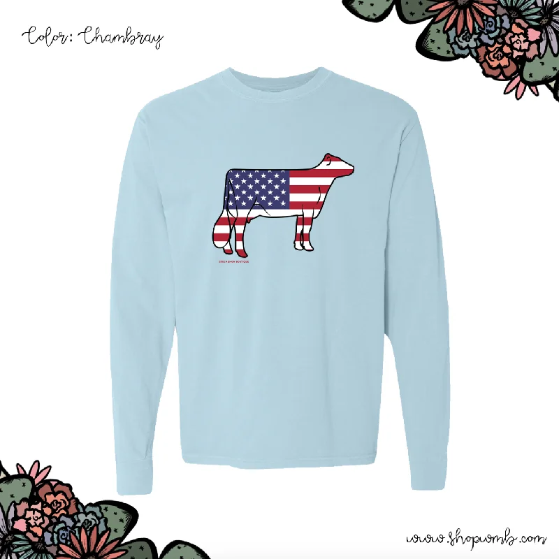 Patriotic Dairy LONG SLEEVE T-Shirt (S-3XL) - Multiple Colors!