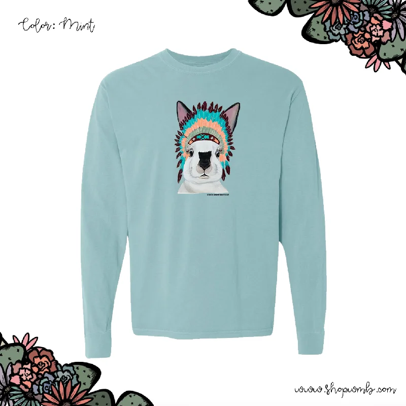 Rabbit Headdress LONG SLEEVE T-Shirt (S-3XL) - Multiple Colors!