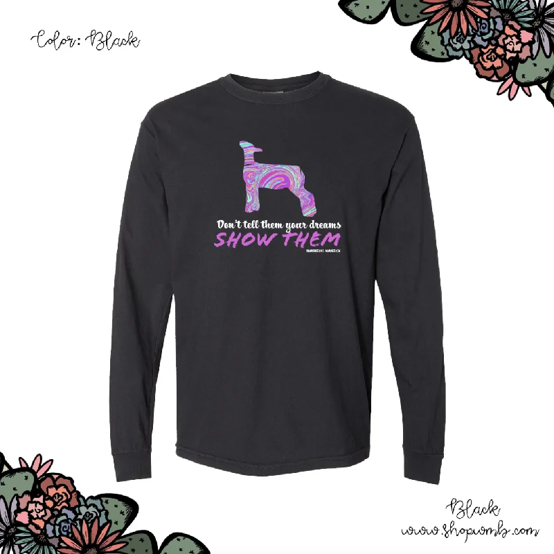 Show Them Lamb LONG SLEEVE T-Shirt (S-3XL) - Multiple Colors!