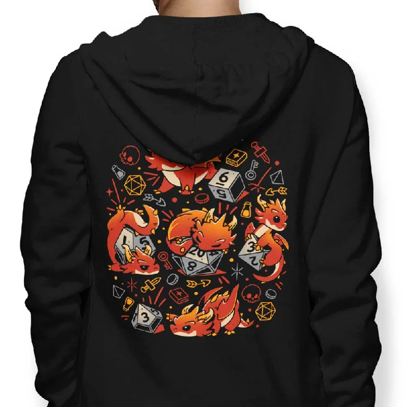 Tiny Dragon Dice - Hoodie