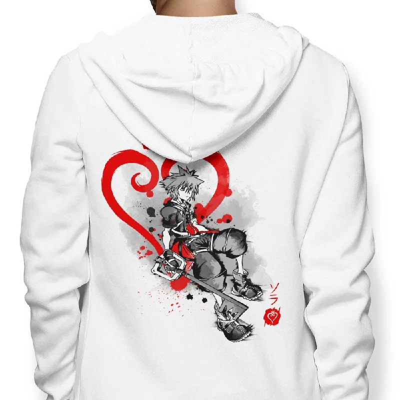 Keyblade Kingdom Sumi-e - Hoodie