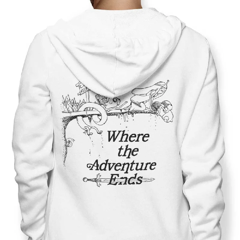 Where the Adventure Ends - Hoodie