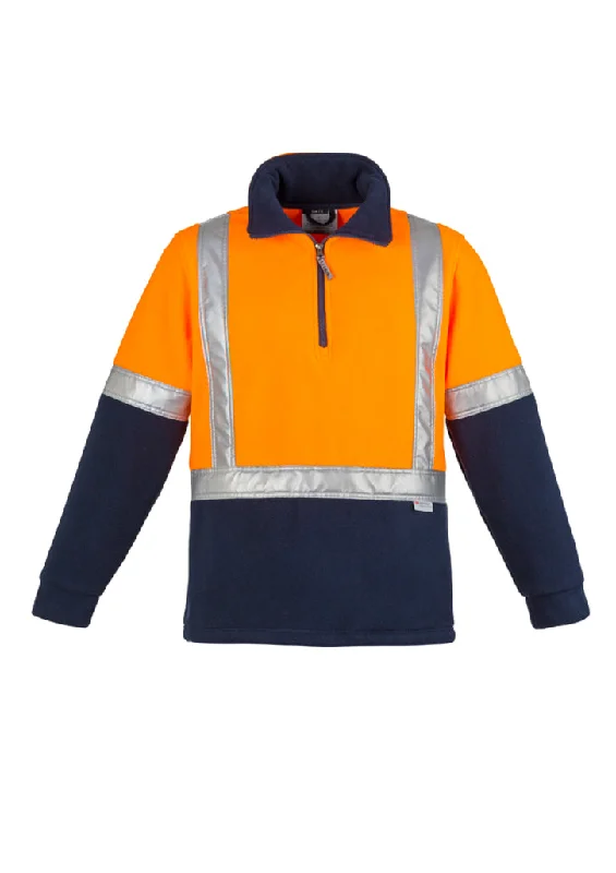 SYZMIK ZT462 Hi Vis 1/2 Zip Shoulder Taped Polar Fleece Pullover