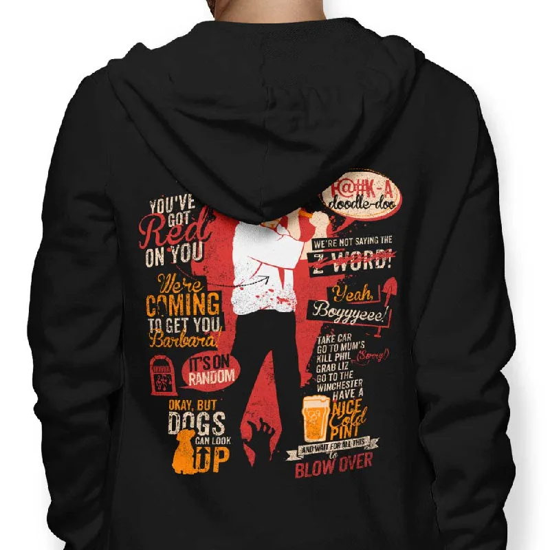 Shaun Quotes - Hoodie