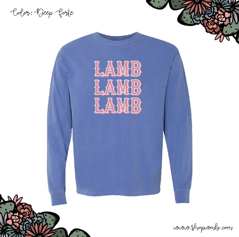 Western Lamb LONG SLEEVE T-Shirt (S-3XL) - Multiple Colors!